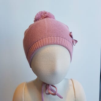Rosa lue med sløyfe og dusk - Maximo