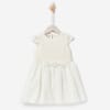 Woven Girl Dress cream - Paz Rodríguez