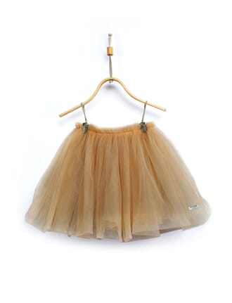 Fay Skirt Toffee Metallic - Donsje