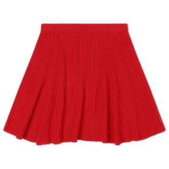 Pointelle Skirt red - Fub