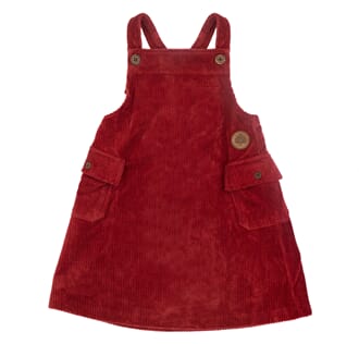 Mina Dress deep red - Gullkorn