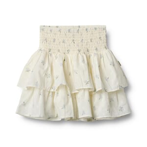 Skirt Hilary blue flowers - Wheat