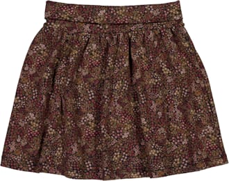 Skirt Selma blue flowers - Wheat