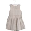 Dress Thelma eggshell - Wheat