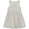 Dress Vera ivory flowers - Wheat