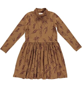 Cecilie Dress tobacco - Gro Company