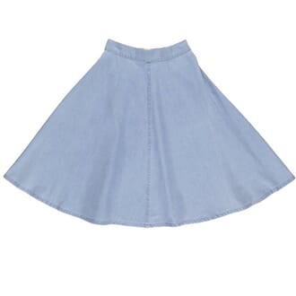 Greta Long Skirt Denim  - Gro Company
