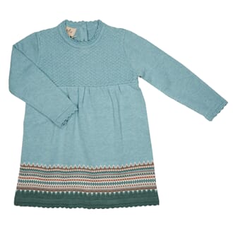 Sissel dress  Silver Pine - MeMini