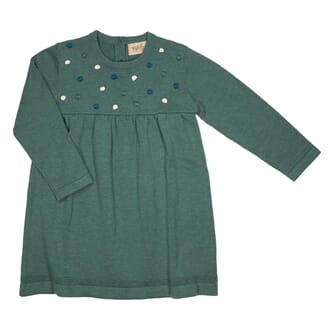 Jeanette Dress fw19  Silver Pine - MeMini