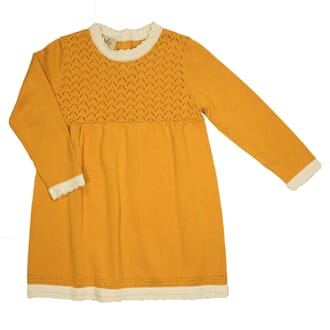 Carla dress Apricot Yellow - MeMini