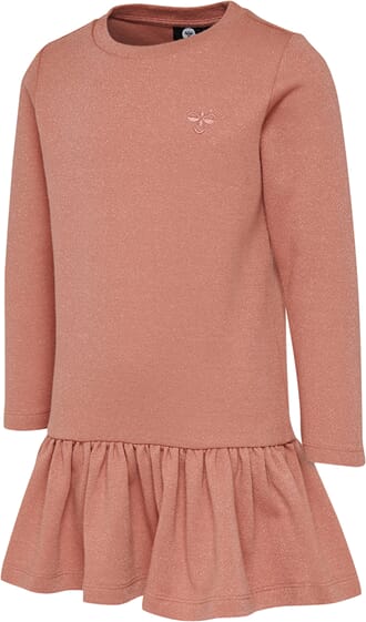 Inez Dress L/S rose dawn - Hummel