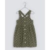 Dorcas pinafore garden floral - Little Cotton Clothes