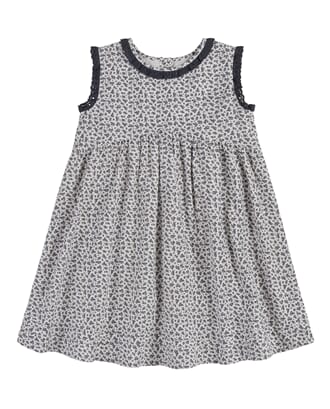 Celeste Dress Anemone Floral - Little Cotton Clothes