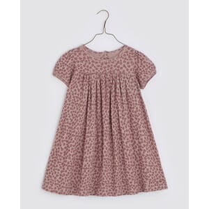 Maya Dress Pointelle Floral - Little Cotton Clothes