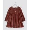 Elvie dress copper velvet - Little Cotton Clothes