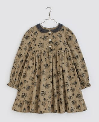 Elvie dress rose cord - Little Cotton Clothes