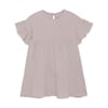 Dress SS Muslin cloud gray - Huttelihut