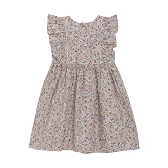 Dress SS Liberty Fabric sepia rose - Huttelihut
