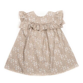 Crowny Dress Liberty Capelcamel - Huttelihut