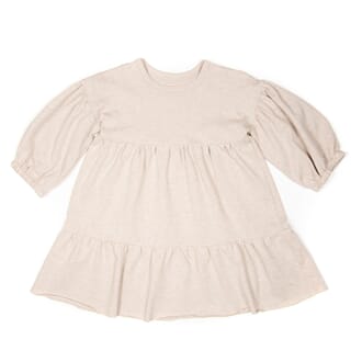Daily Dress Long Heavy Jersey Camel - Huttelihut