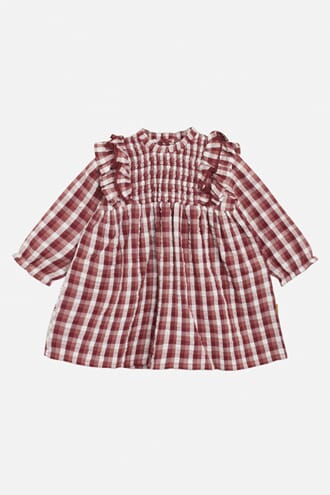 Damya Dress ruby wine - Hust & Claire