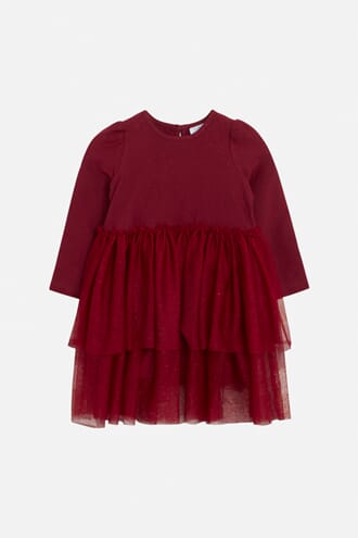 Kanya Dress ruby wine - Hust & Claire