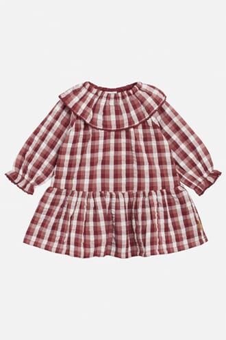 Klokke Dress ruby wine - Hust & Claire