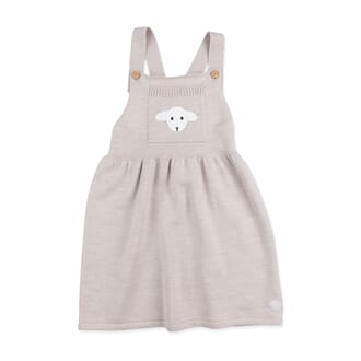 Kjole Lammi Lys beige - Lillelam