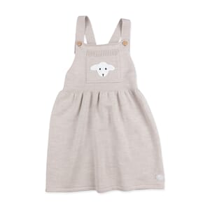 Kjole Lammi Lys beige - Lillelam