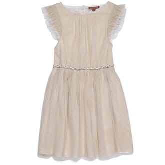 Golden Glacier Dress cream - Ilovegorgeous