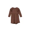 Miro Ls Ruffle Dress chicory coffee - Fliink
