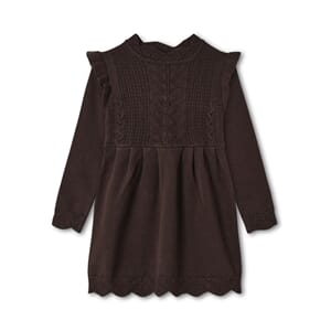 Alilly Dress coffee bean - Fliink