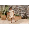 F1306 - VIRA SS DRESS - SANDSHELL MAGNET STRIPE - Main