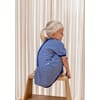F1397 - ANCHOR STRIPE SS DRESS - MAZERINE BLUE CLOUD DANCER STRIPE - Extra 1