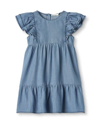 Hi Dress light denim blue - Fliink