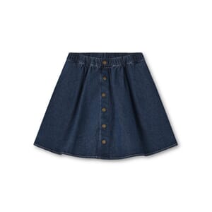 Don Denim Skirt dark denim blue - Fliink