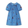 Elma SS Dress marina blue  - Fliink
