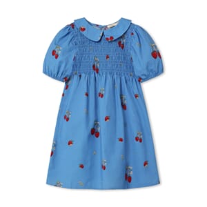 Elma SS Dress marina blue  - Fliink