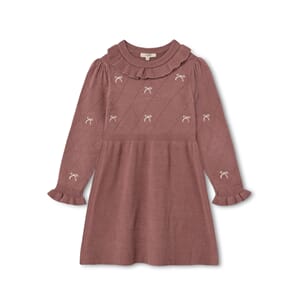 Alon Bow Dress ash rose - Fliink