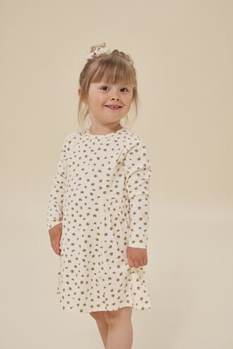 Basic Dress peonia limone - Konges Sløjd