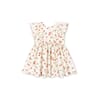 Evia Bow Dress marmalade - Konges Sløjd