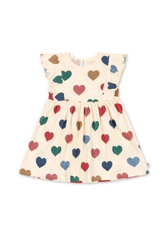 Chleo Dress bon coeur coloré - Konges Sløjd