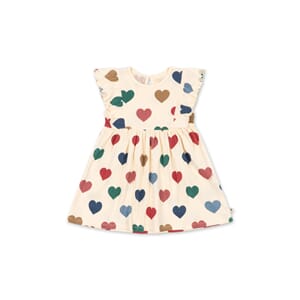 Chleo Dress bon coeur coloré - Konges Sløjd