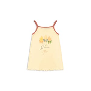 Era Strap Dress banana crepe - Konges Sløjd