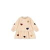 Lou Terry Sweat Dress bon coeur col - Konges Sløjd