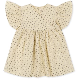Bitsy Wrap Dress point bleu - Konges Sløjd
