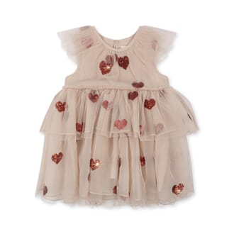 Yvonne Fairy Dress coeur  - Konges Sløjd