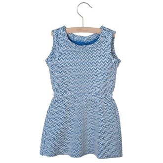 Dress Judy Jaquardblue - Little Hedonist