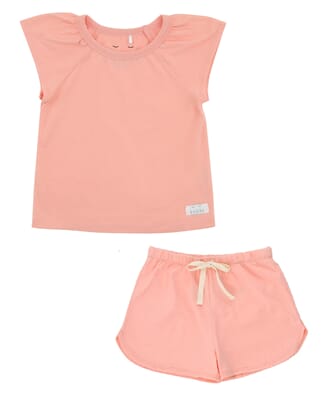 Selma Pyjajmas Peach Blush - SNORK