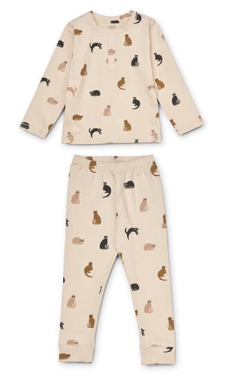 Wilhelm pyjamas set miauw  - Liewood